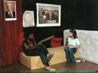 White girls with black guy - Softcore Interracial from 1976