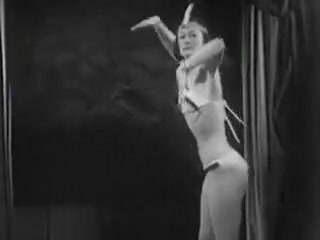 50s stripper on stage.